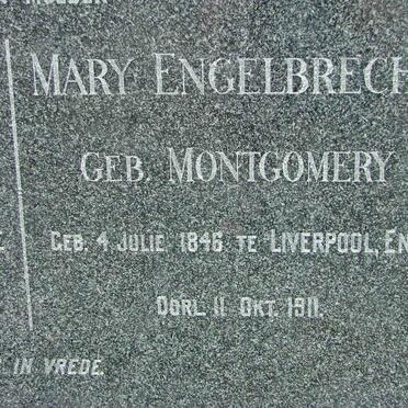 ENGELBRECHT Mary nee MONTGOMERY 1846-1911