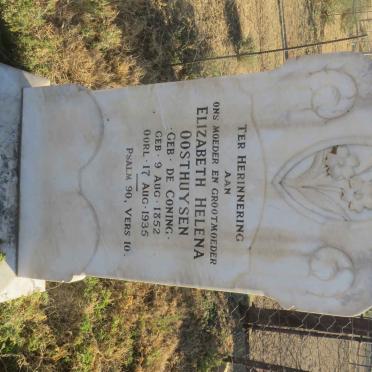 Free State, BETHULIE district, Kinderfontein 133, Klein Kinderfontein, farm cemetery