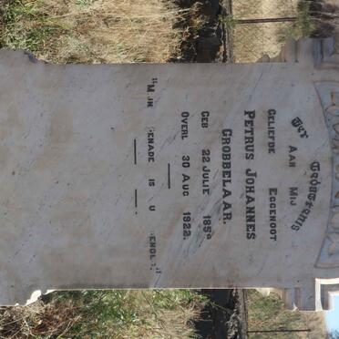 GROBBELAAR Petrus Johannes 1859-1922