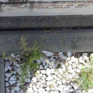 KOLBE Jacobus Johannes Pienaar 1873-1879 :: KOLBE Margaret Sophia 1871-1879
