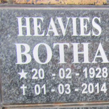 BOTHA Heavies 1928-2014