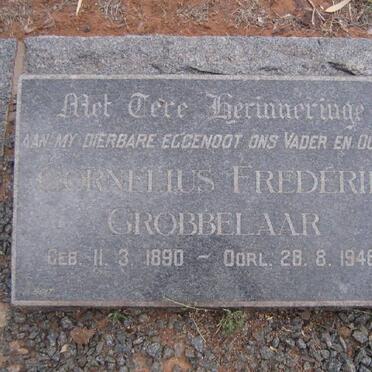 GROBBELAAR Cornelius Frederik 1890-1946