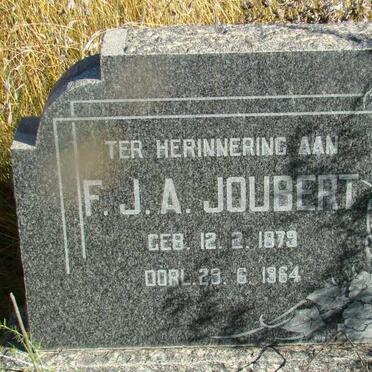 JOUBERT F.J.A. 1879-1964