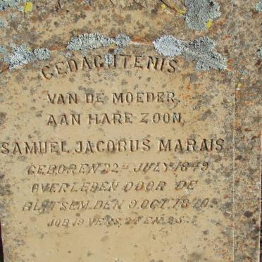 Free State, BLOEMFONTEIN district, Koppieskraal 407, farm cemetery