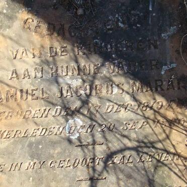 MARAIS Samuel Jacobus 1819-1880