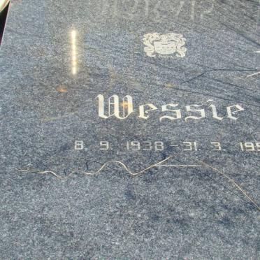 MARAIS Wessie 1938-1992