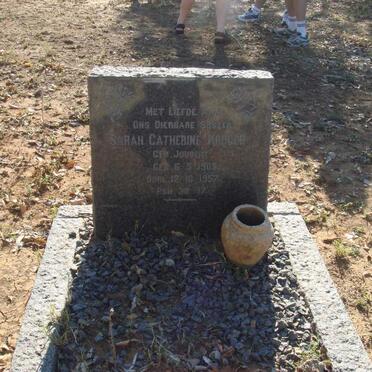 KRUGER Sarah Catherine nee JOUBERT  1909-1957