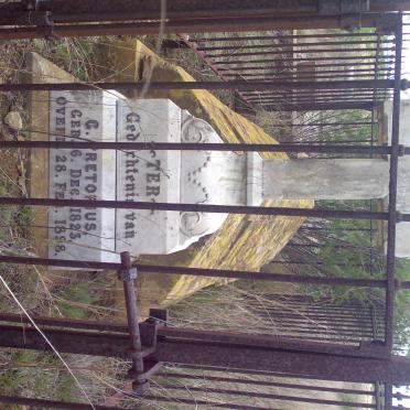 PRETORIUS G. 1823-1898