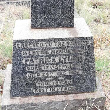 LYNCH Patrick 1871-1918