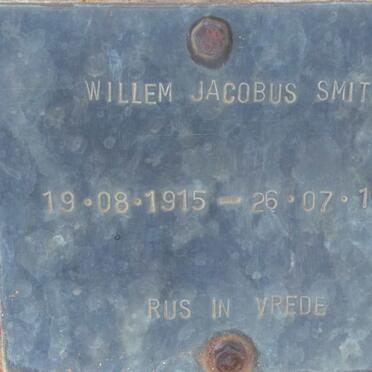 SMIT Willem Jacobus 1915-1993