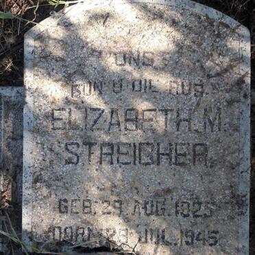 STREICHER Elizabeth M. 1925-1945