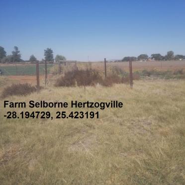 Free State, BOSHOF district, Hertzogville, Selborne 888, farm cemetery