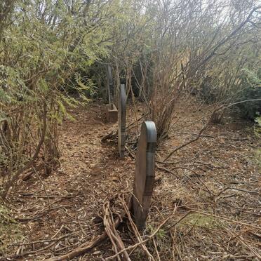 Free State, BOSHOF district, Buitendam A 1358, farm cemetery