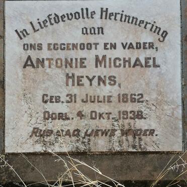HEYNS Antonie Michael 1862-1936