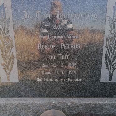 TOIT Roelof Petrus, du 1885-1971
