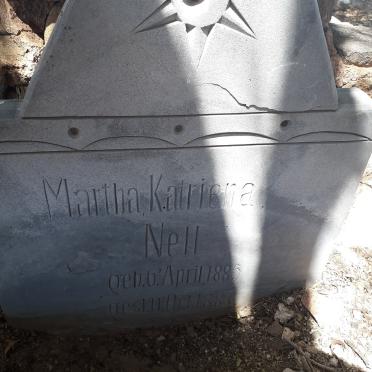 NELL Martha Katriena 1885-1887