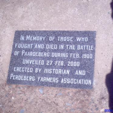 5. Memorial plaque