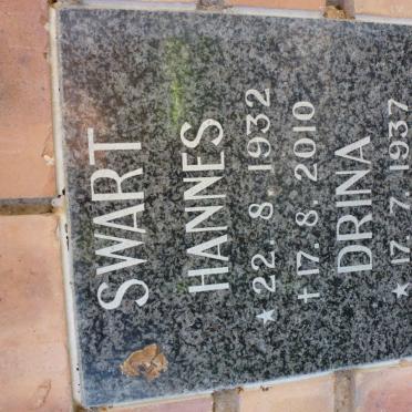 SWART Hannes 1932-2010 &amp; Drina 1937-