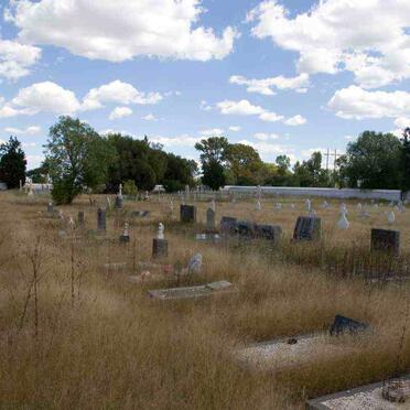 1. Boshof Cemetery General View
