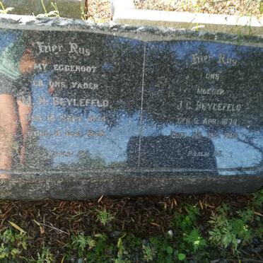 BEYLEFELD M.H. 1874-1946 &amp; J.C. 1878-1968