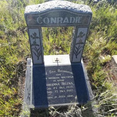 CONRADIE Johanna Helena 1957-1957