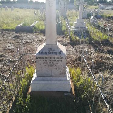 CHADWICK Howard  Knighton -1903