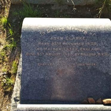 CLARKE John 1839-1929