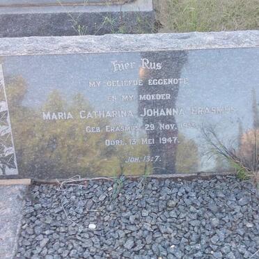 ERASMUS Maria Catharina Johanna nee ERASMUS 1913-1947