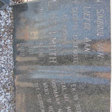 HELLMUTH L. nee SCHOEMAN 1961-1982