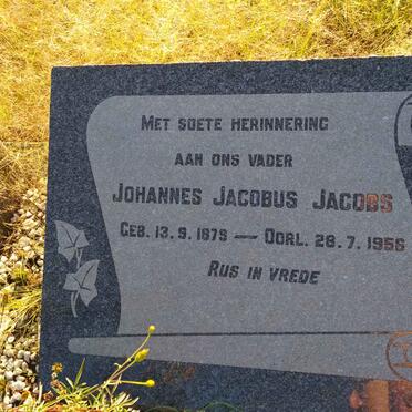 JACOBS Johannes Jacobus 1879-1956