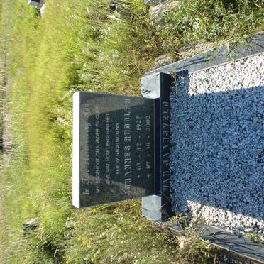 JAARSVELD Johannes Rudolph, van 1927-2002