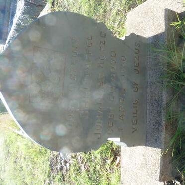 KOTZE Christoffel Johannes -19?0
