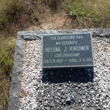 KIRCHNER Helena J. nee CRAUCAMP 1907-1961