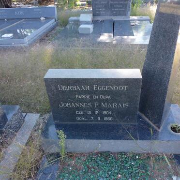 MARAIS Johannes F. 1904-1966