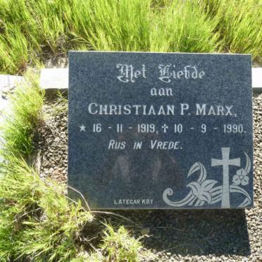 MARX Christiaan P. 1919-1990