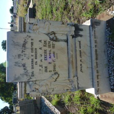 NIEKERK Helena Susanna, van nee KOK 1874-1935