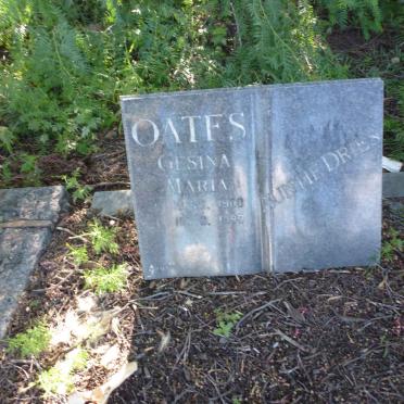 OATES Gesina Maria 1900-1980