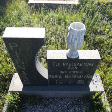 PIENAAR Maria Magdalena 1912-1996