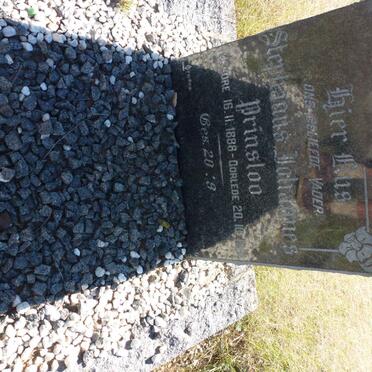 PRINSLOO Stephanus Johannes 1888-1951