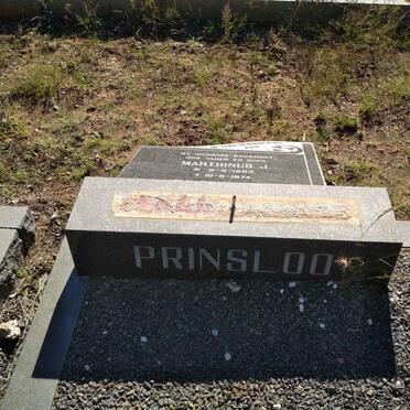 PRINSLOO Marthinus J. 1893-1974