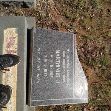 PRINSLOO Marthinus J. 1893-1974