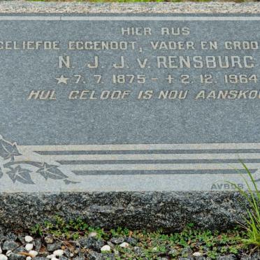 RENSBURG N.J.J., v. 1875-1964