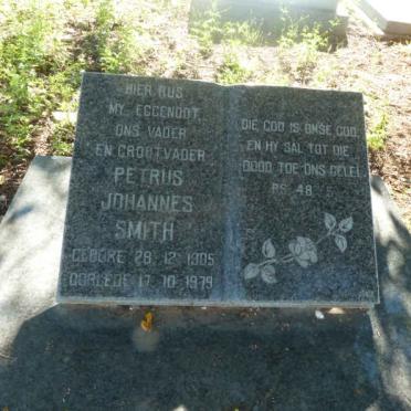 SMITH Petrus Johannes 1905-1979