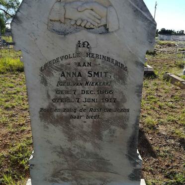 SMIT Anna nee VAN NIEKERK 1866-1917