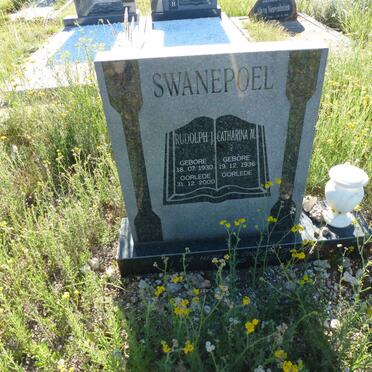 SWANEPOEL Rudolph J. 1930-2000 &amp; Catharina M. 1936-