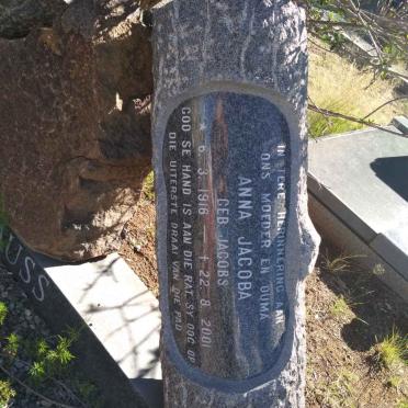 STRAUSS Gideon Jacobus 1906-1973 &amp; Anna Jacoba JACOBS 1916-2001