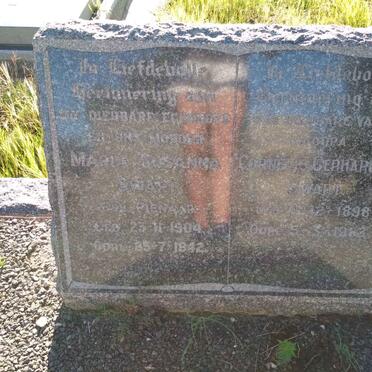 SWART Cornelis Gerhardus 1898-1982 &amp; Maria Susanna PIENAAR 1904-1942