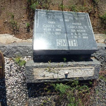 SMITH Carel C. 1889-1965 &amp; Carolina T. WILKEN 1894-1980