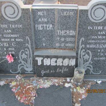 THERON David C. 1895-1979 &amp; Maria Elizabeth 1902-2001 :: THERON Pieter 1935-1996