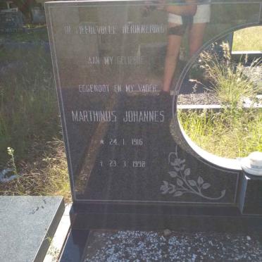 VILJOEN Marthinus Johannes 1916-1998 &amp; Anna Catharina 1936-